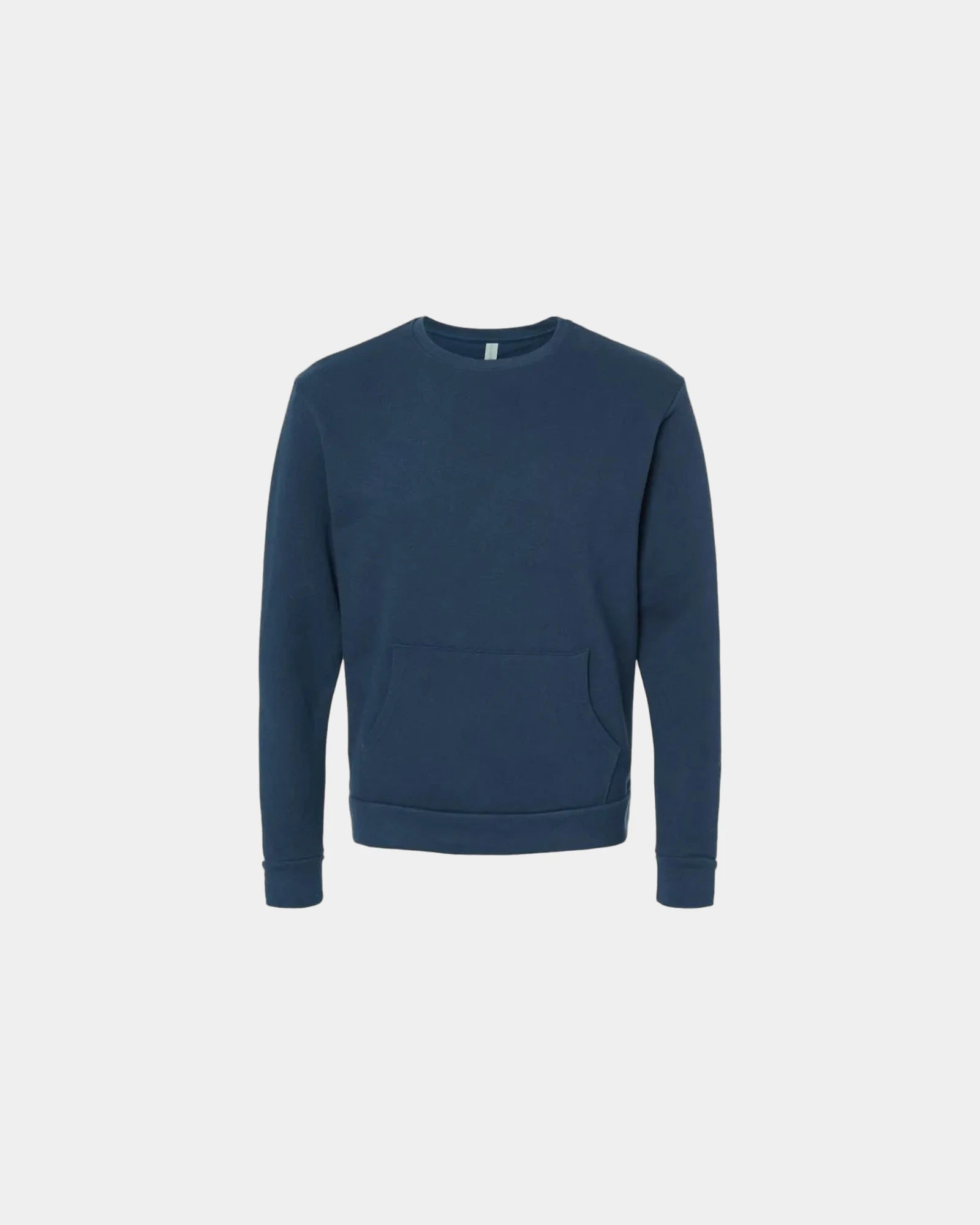 Custom pocket sweatshirt Next Level Santa Cruz fleece - Midnight Navy