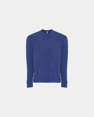 Custom pocket sweatshirt Next Level Santa Cruz fleece - Royal