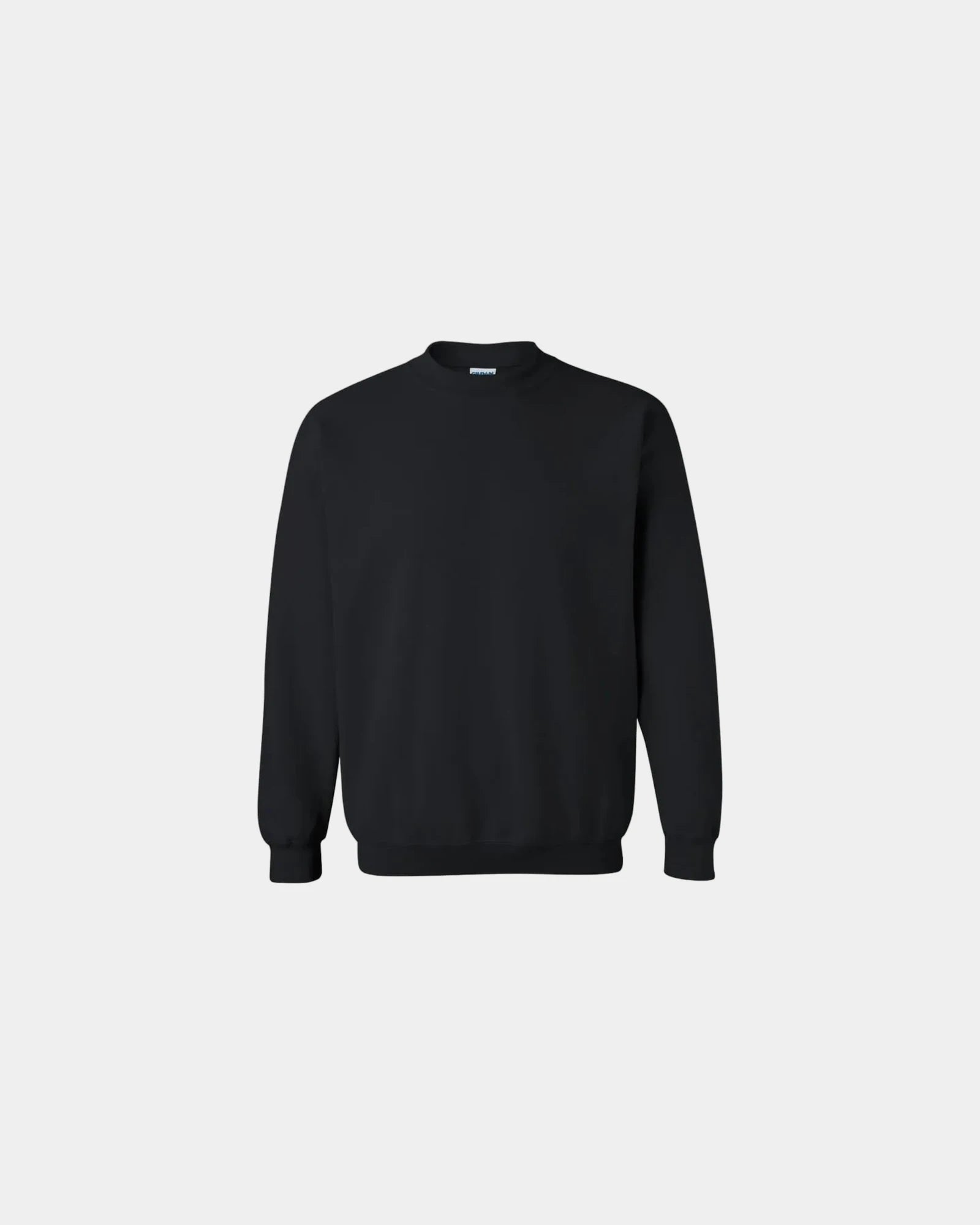 Custom 50/50 fleece crewneck sweatshirt for teams - Black