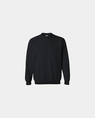 Custom 50/50 fleece crewneck sweatshirt for teams - Black