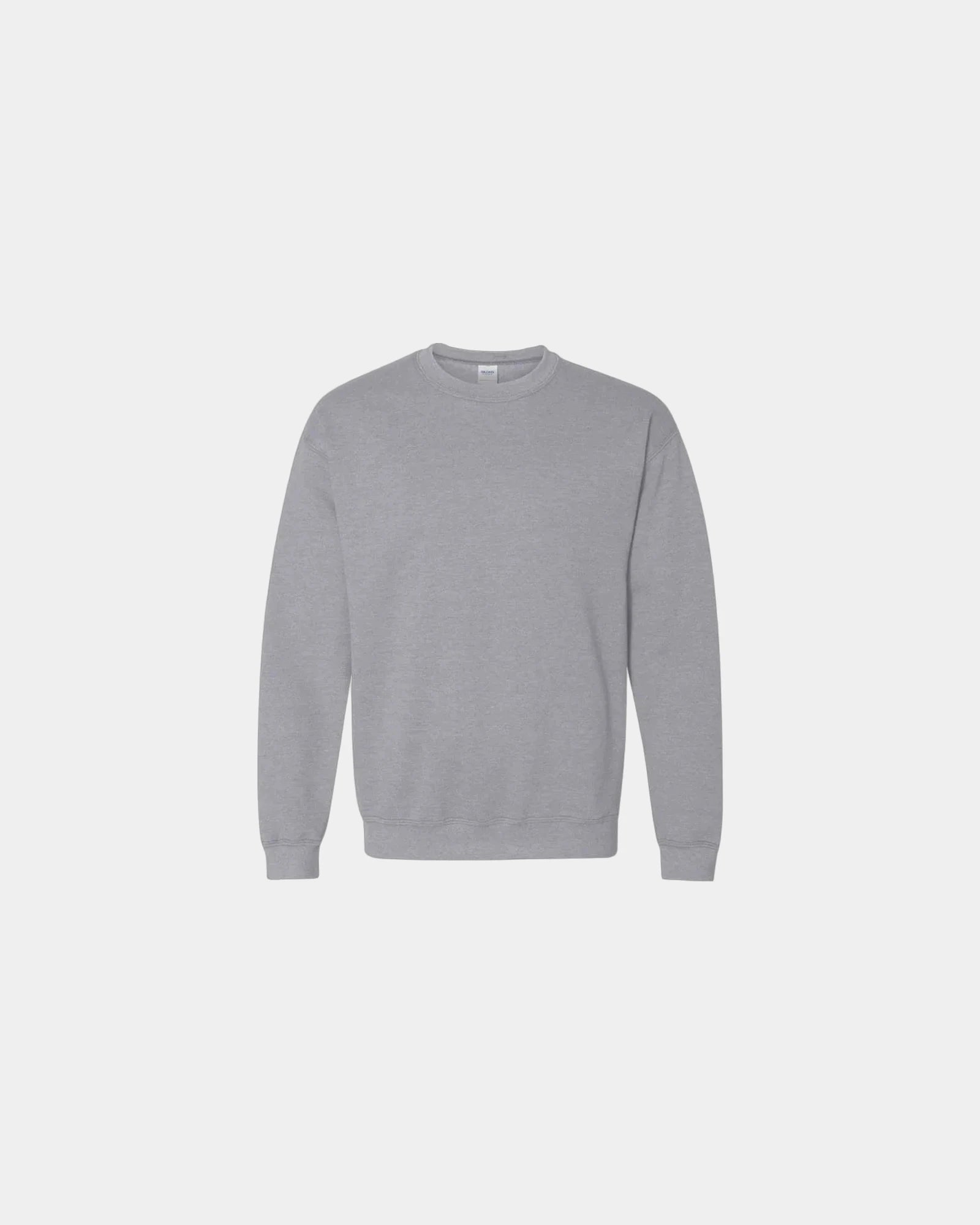 Custom 50/50 fleece crewneck sweatshirt for teams - Sport Grey