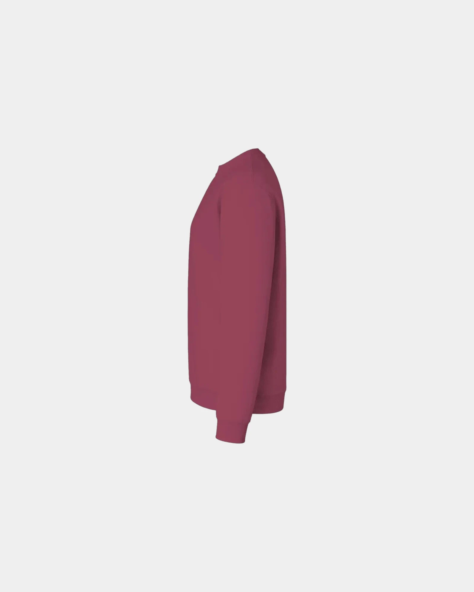 Custom 50/50 fleece crewneck sweatshirt for teams - Maroon