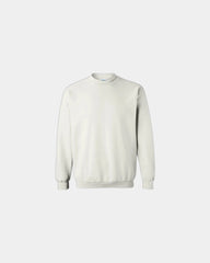 Custom 50/50 fleece crewneck sweatshirt for teams - White