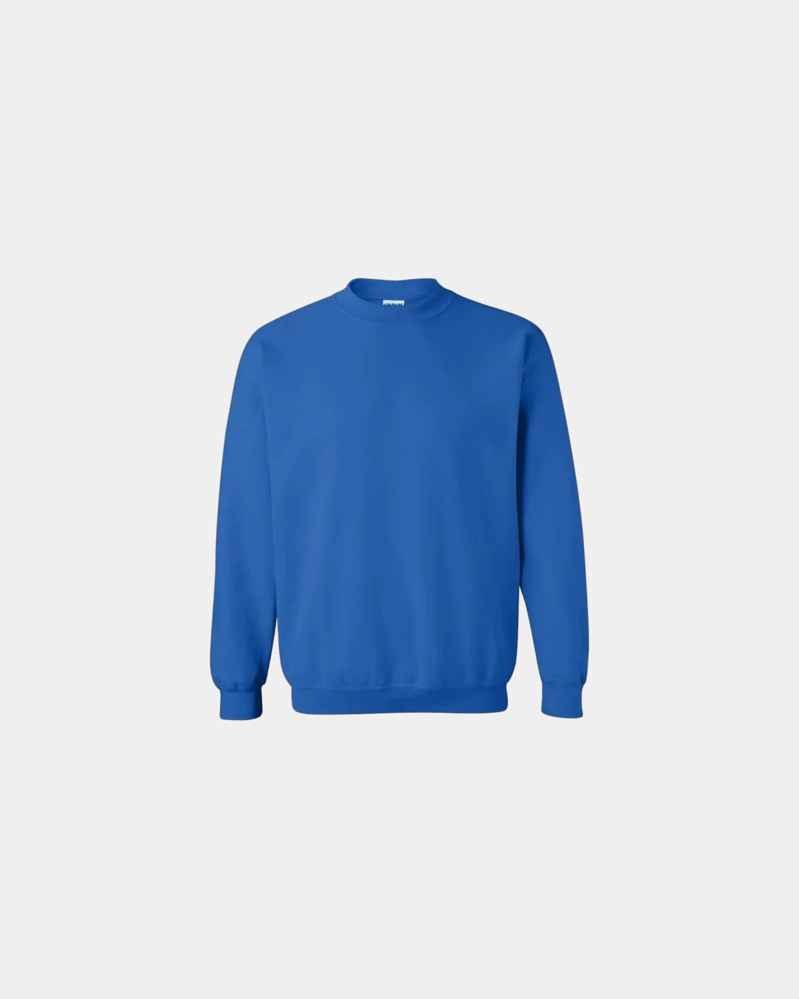 Custom 50/50 fleece crewneck sweatshirt for teams - Royal