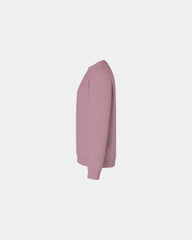 Custom 50/50 fleece crewneck sweatshirt for teams - Heather Dark Maroon