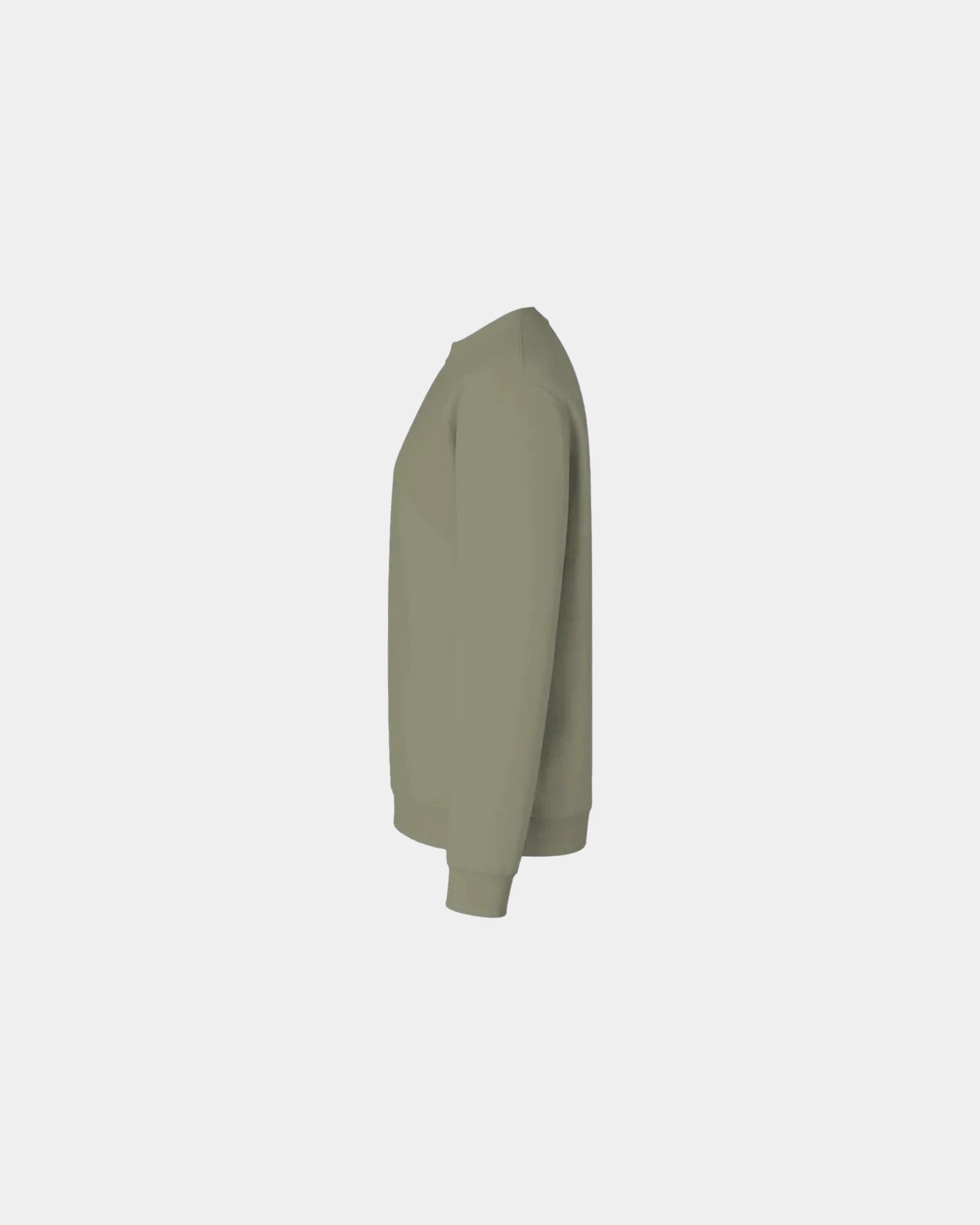 Custom 50/50 fleece crewneck sweatshirt for teams - Military Green