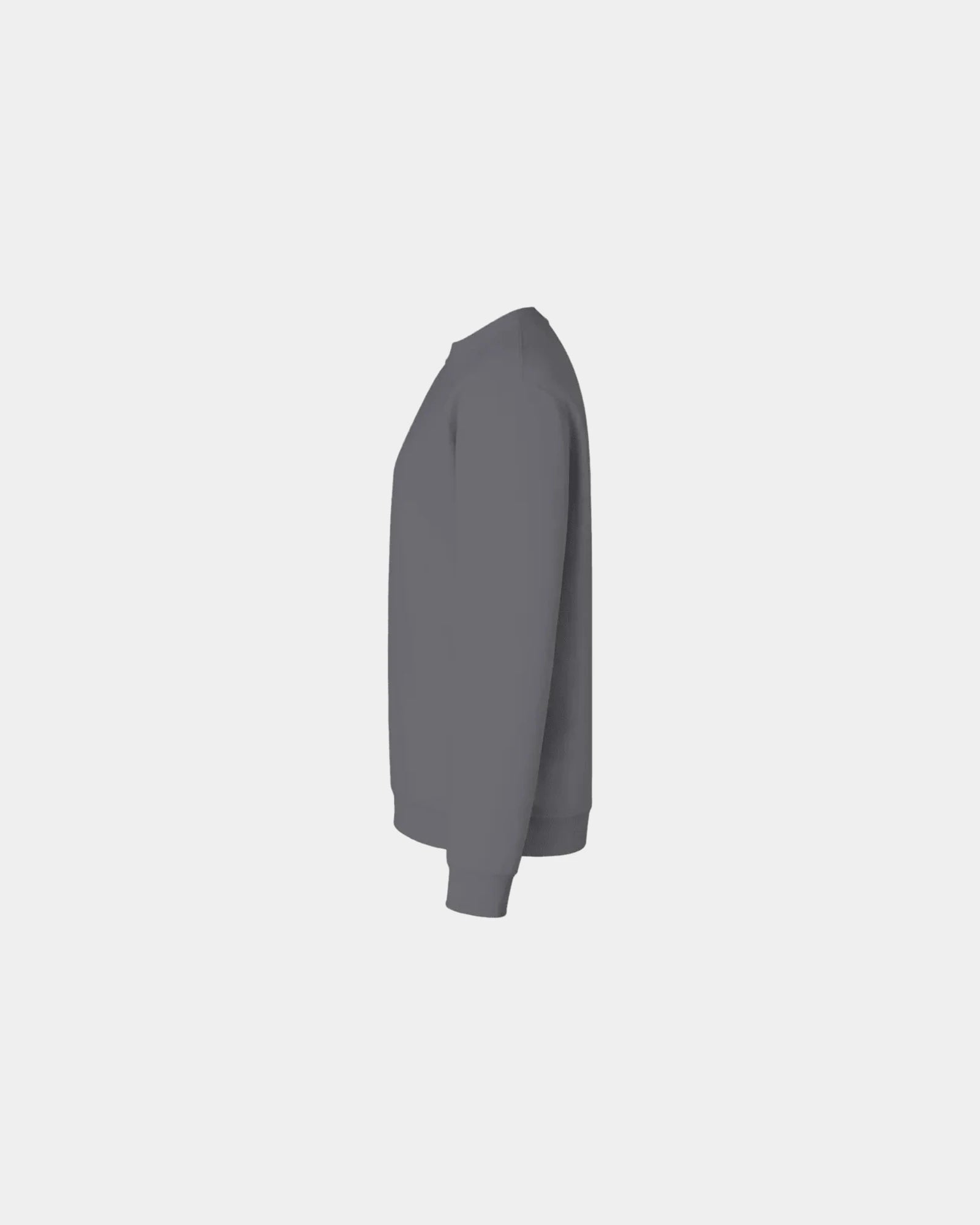 Custom 50/50 fleece crewneck sweatshirt for teams - Dark Heather