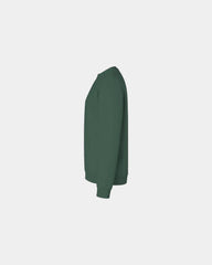 Custom 50/50 fleece crewneck sweatshirt for teams - Forest