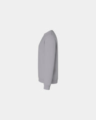Custom 50/50 fleece crewneck sweatshirt for teams - Graphite Heather