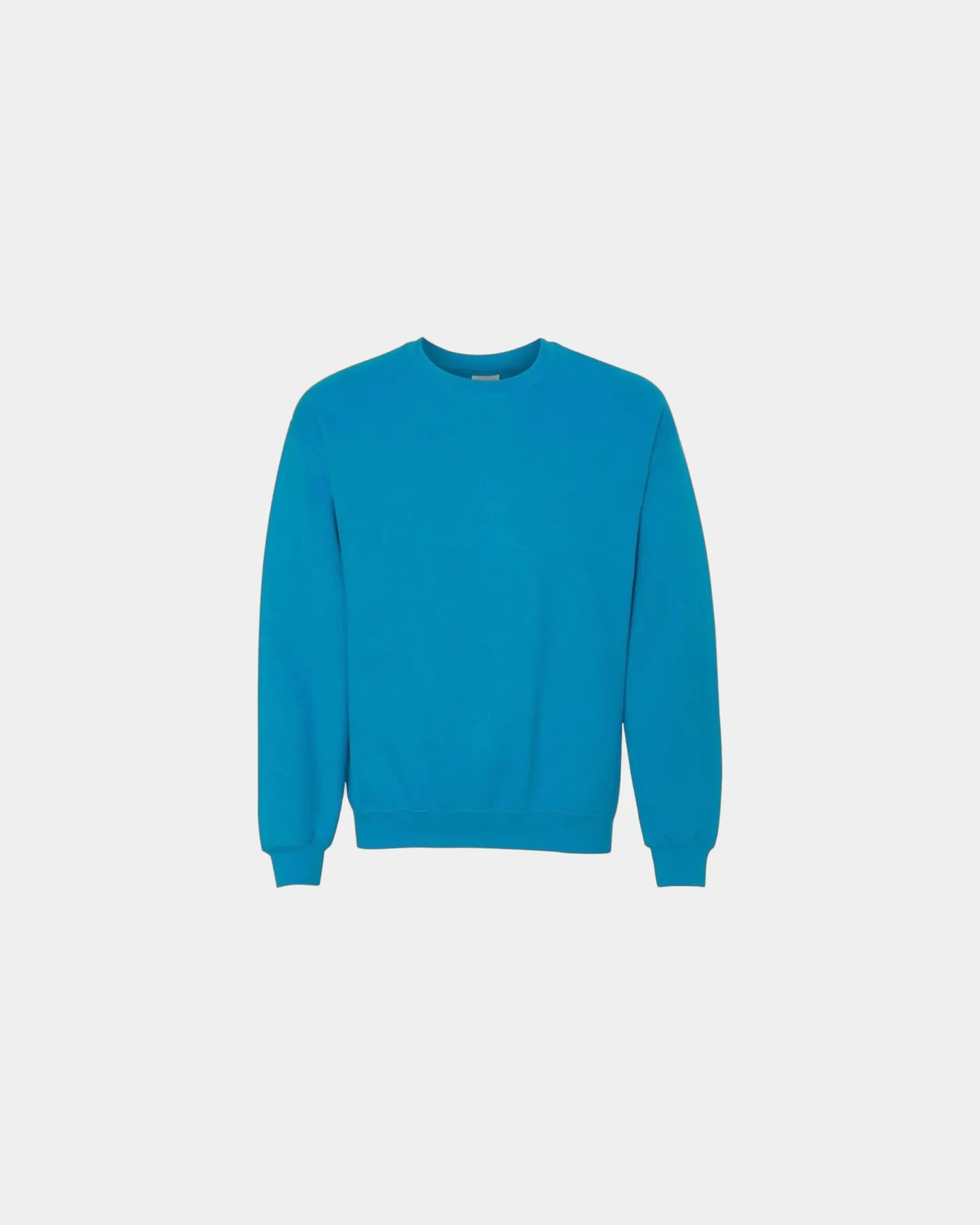 Custom 50/50 fleece crewneck sweatshirt for teams - Sapphire
