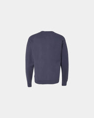 Custom cotton blend unisex crew sweatshirt for teams - Anchor Slate