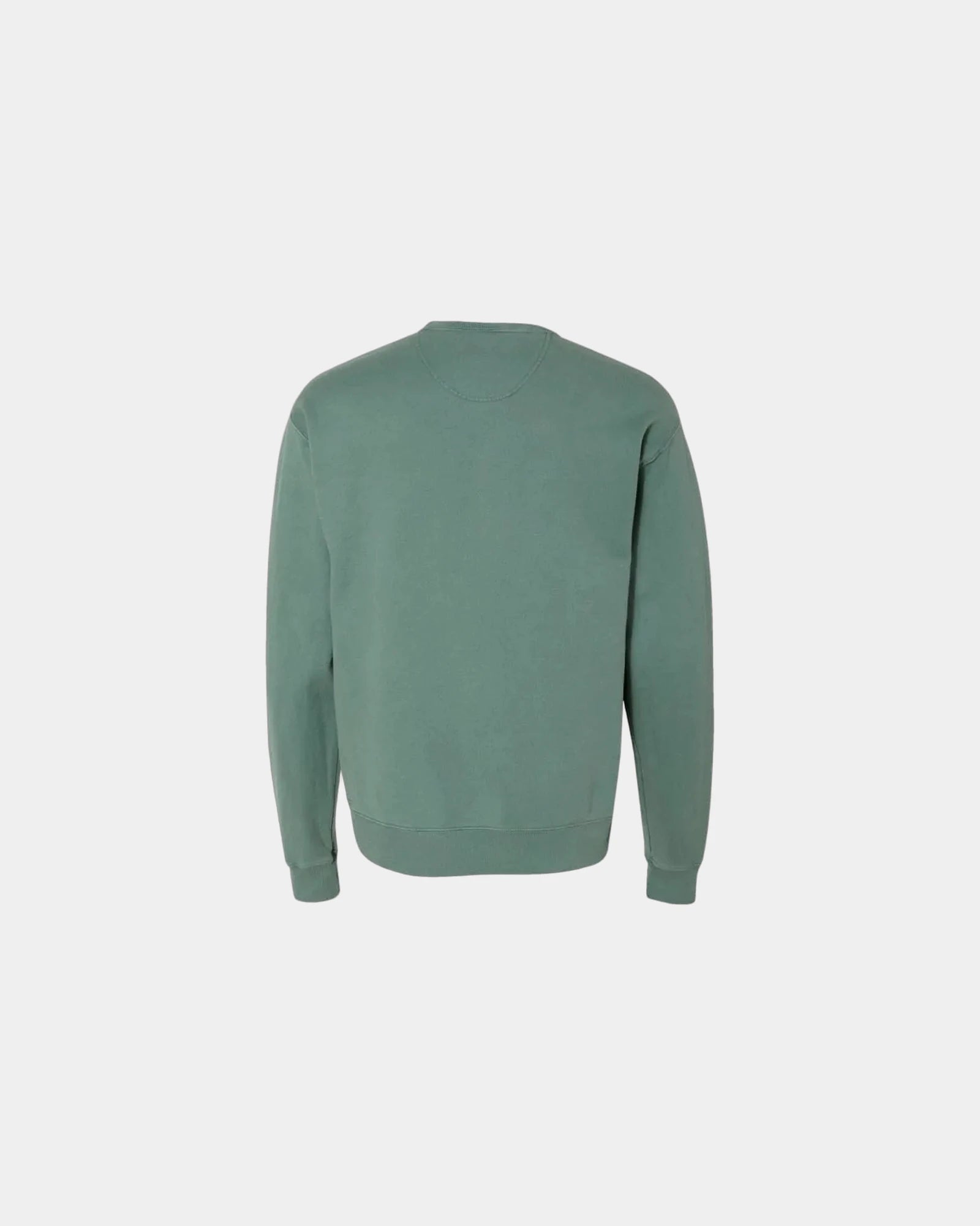 Custom cotton blend unisex crew sweatshirt for teams - Cypress Green