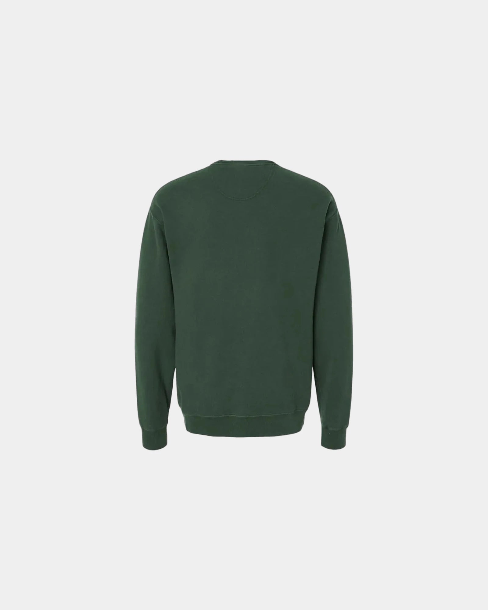 Custom cotton blend unisex crew sweatshirt for teams - Field Green