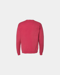 Custom cotton blend unisex crew sweatshirt for teams - Crimson Fall