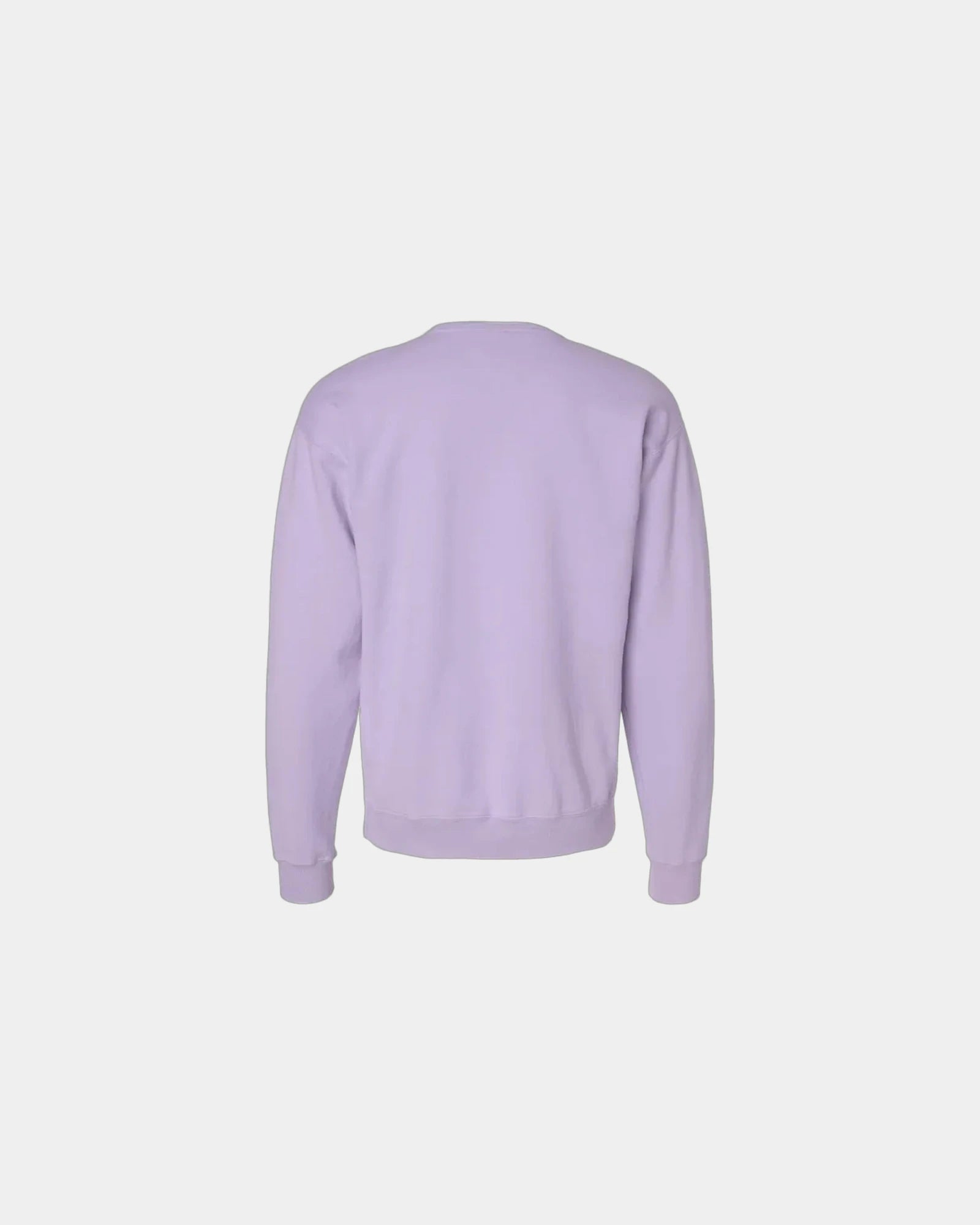 Custom cotton blend unisex crew sweatshirt for teams - Future Lavender