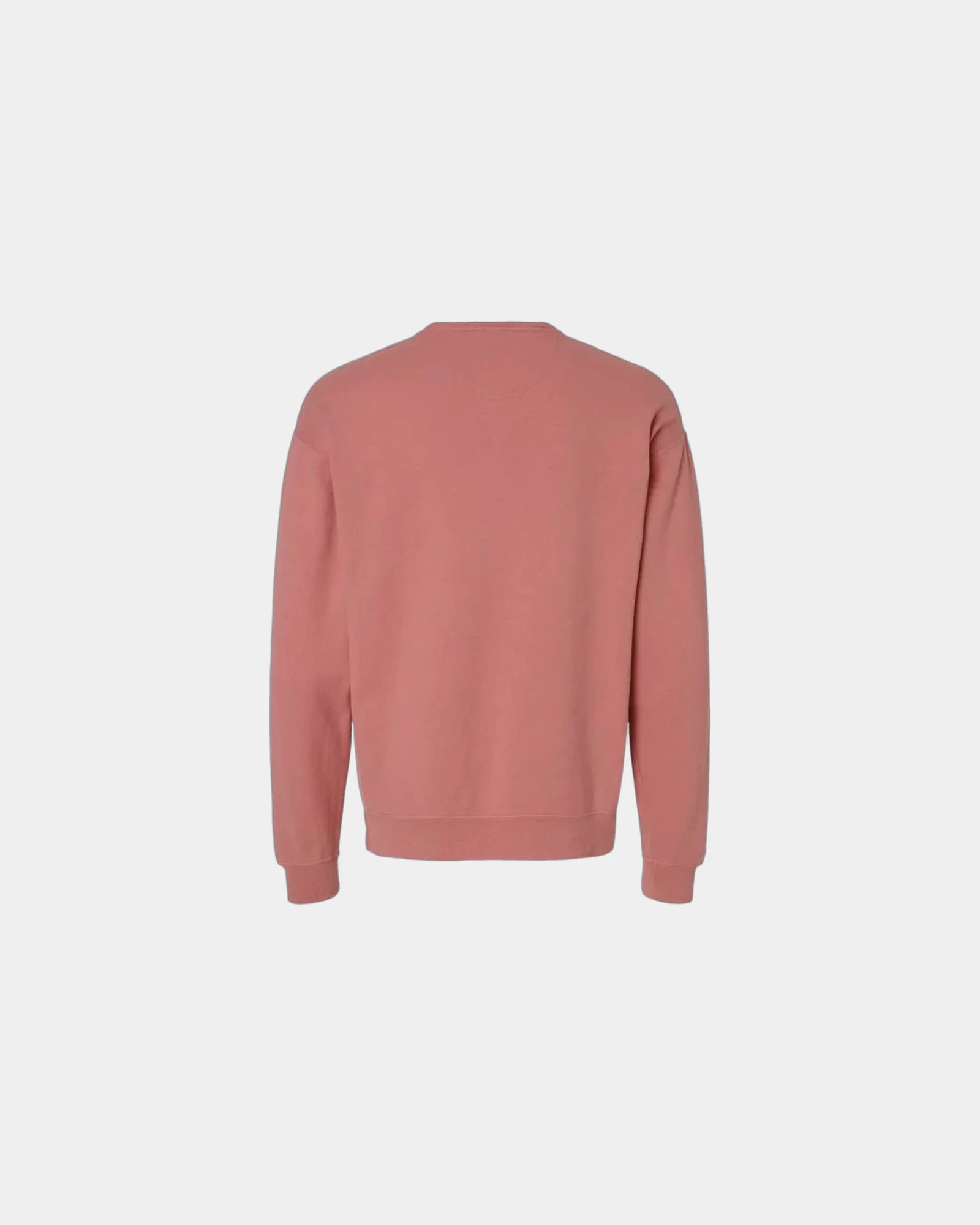 Custom cotton blend unisex crew sweatshirt for teams - Mauve