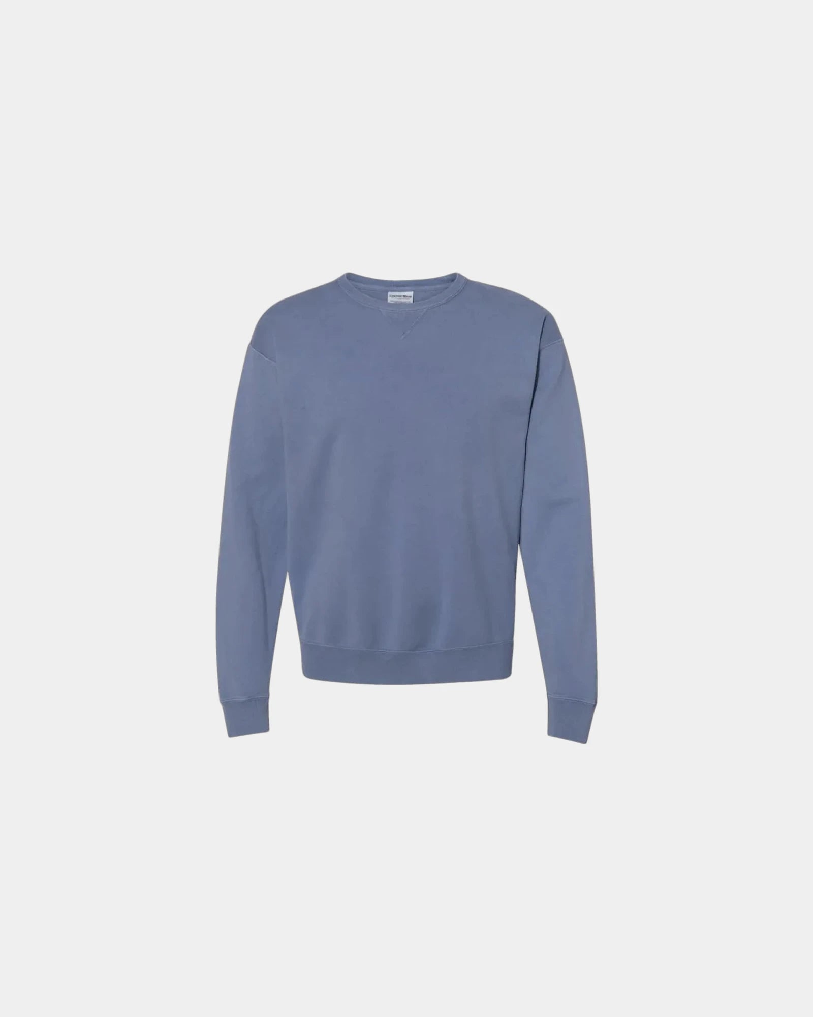 Custom cotton blend unisex crew sweatshirt for teams - Saltwater
