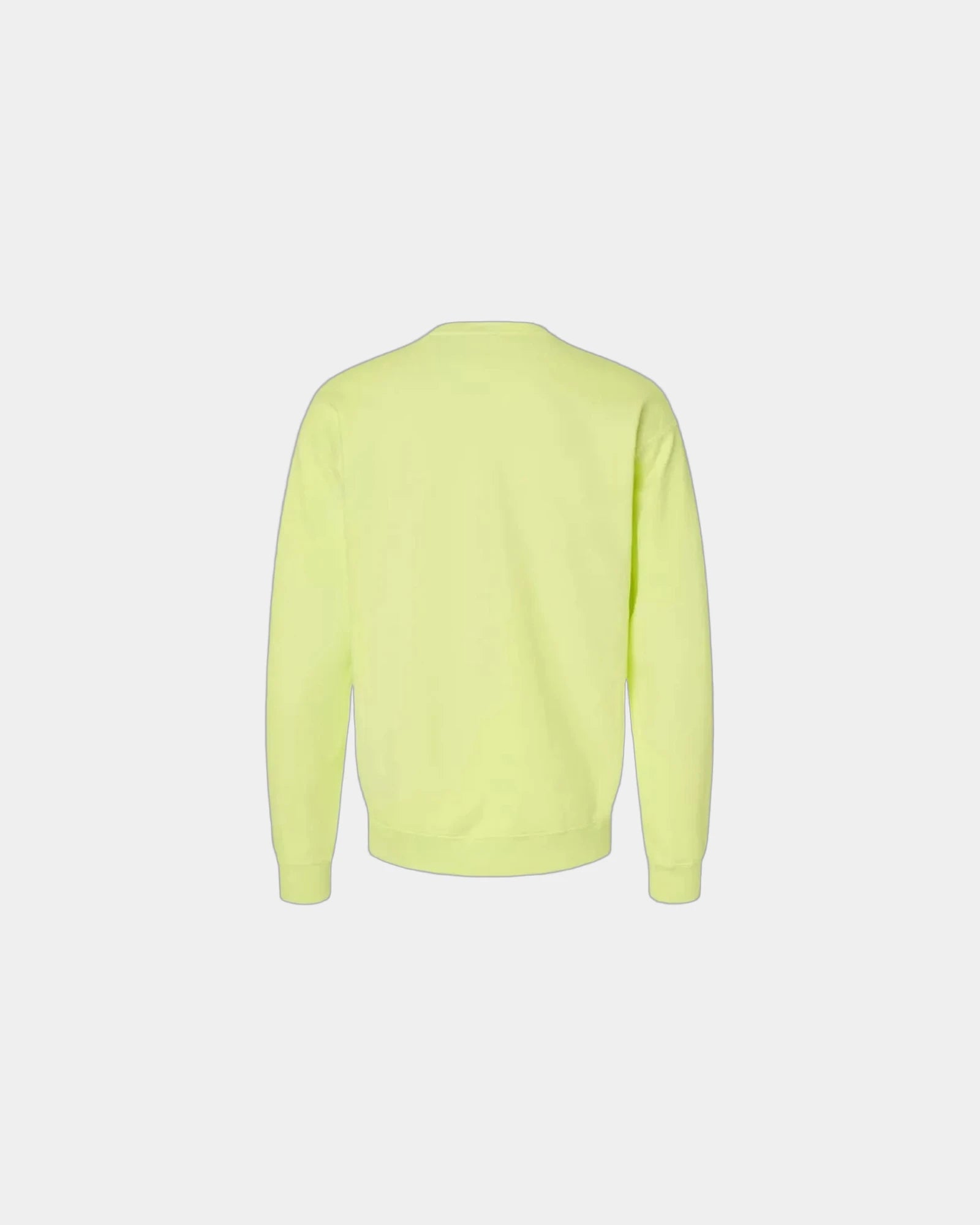 Custom cotton blend unisex crew sweatshirt for teams - Chic Lime