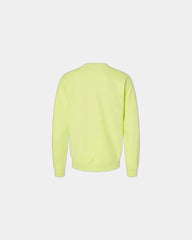Custom cotton blend unisex crew sweatshirt for teams - Chic Lime
