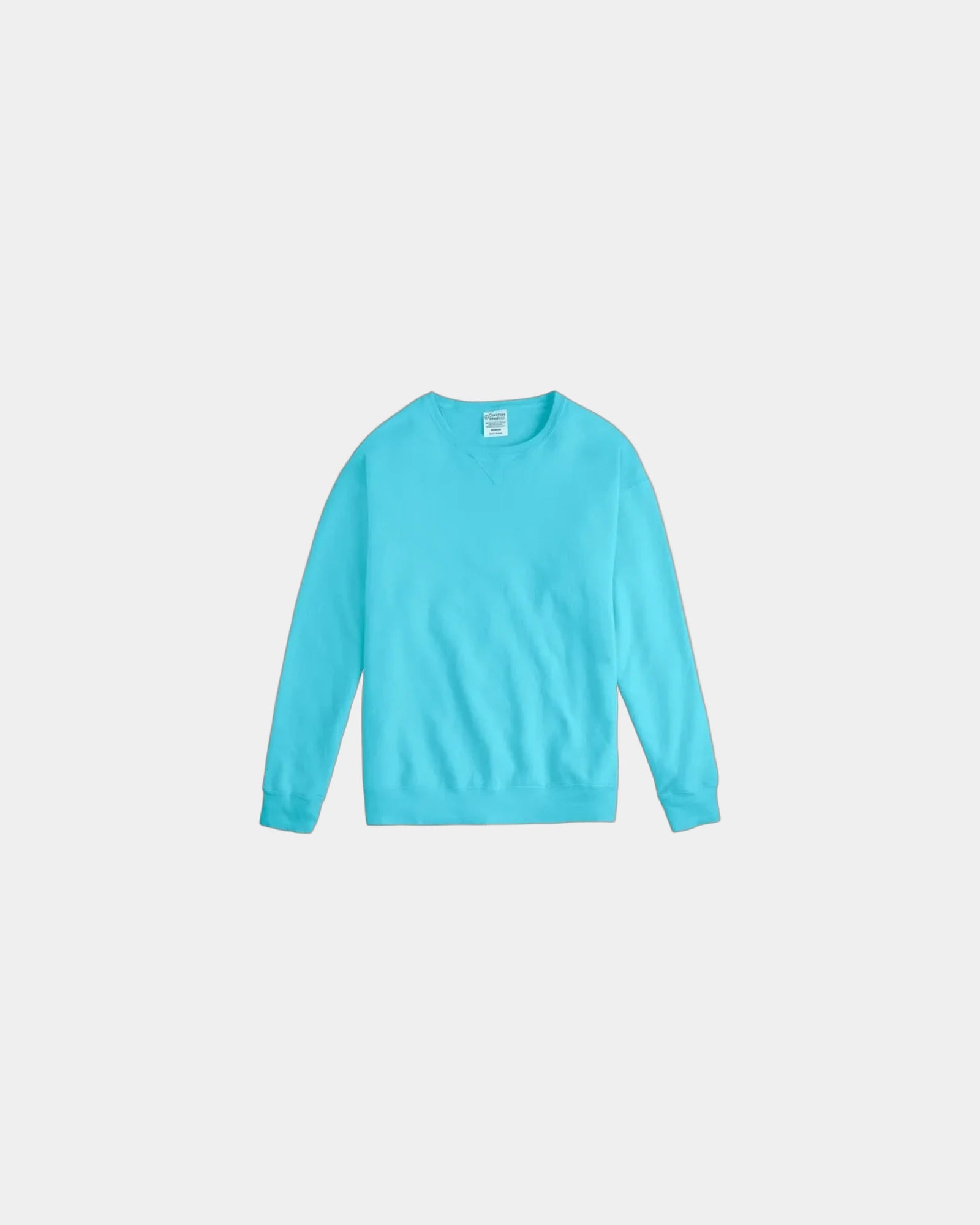 Custom cotton blend unisex crew sweatshirt for teams - Freshwater