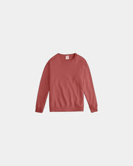 Custom cotton blend unisex crew sweatshirt for teams - Nantucket Red
