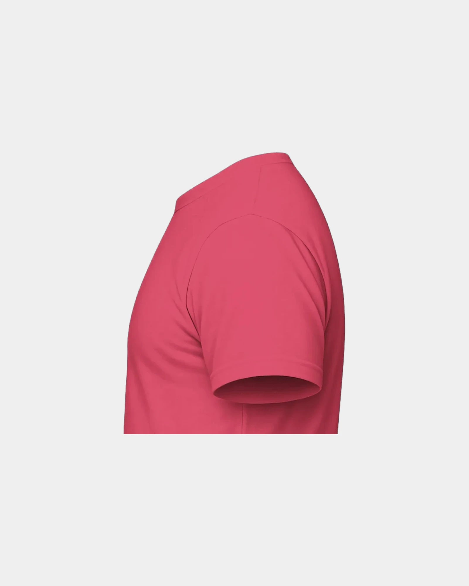 Custom unisex crewneck t-shirt with rib-knit collar - Red