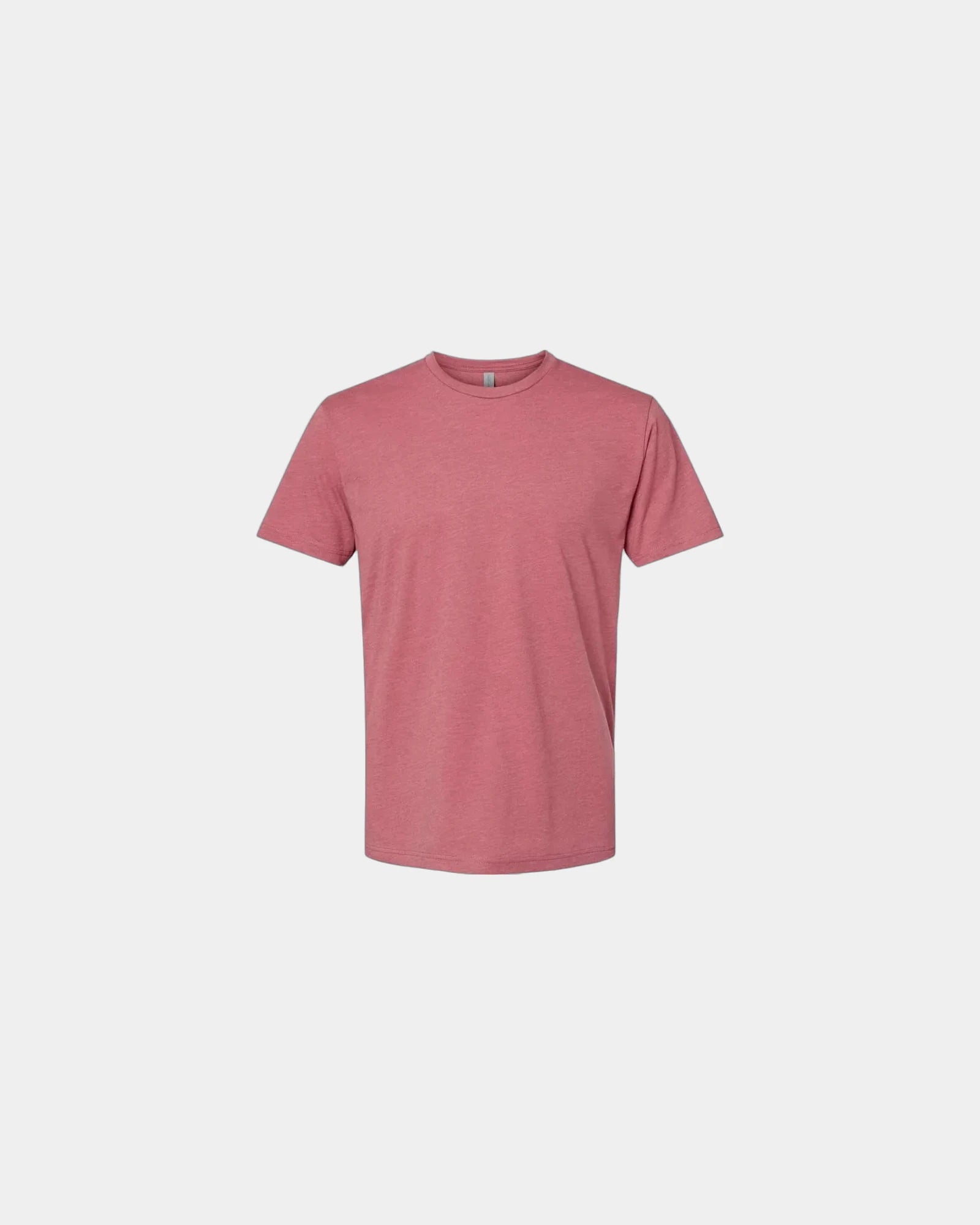 Custom unisex crewneck t-shirt with rib-knit collar - Heather Mauve