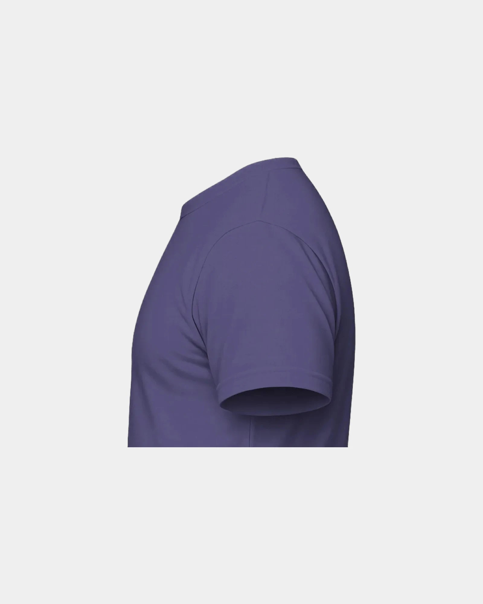 Custom unisex crewneck t-shirt with rib-knit collar - Storm