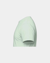 Custom unisex crewneck t-shirt with rib-knit collar - Mint