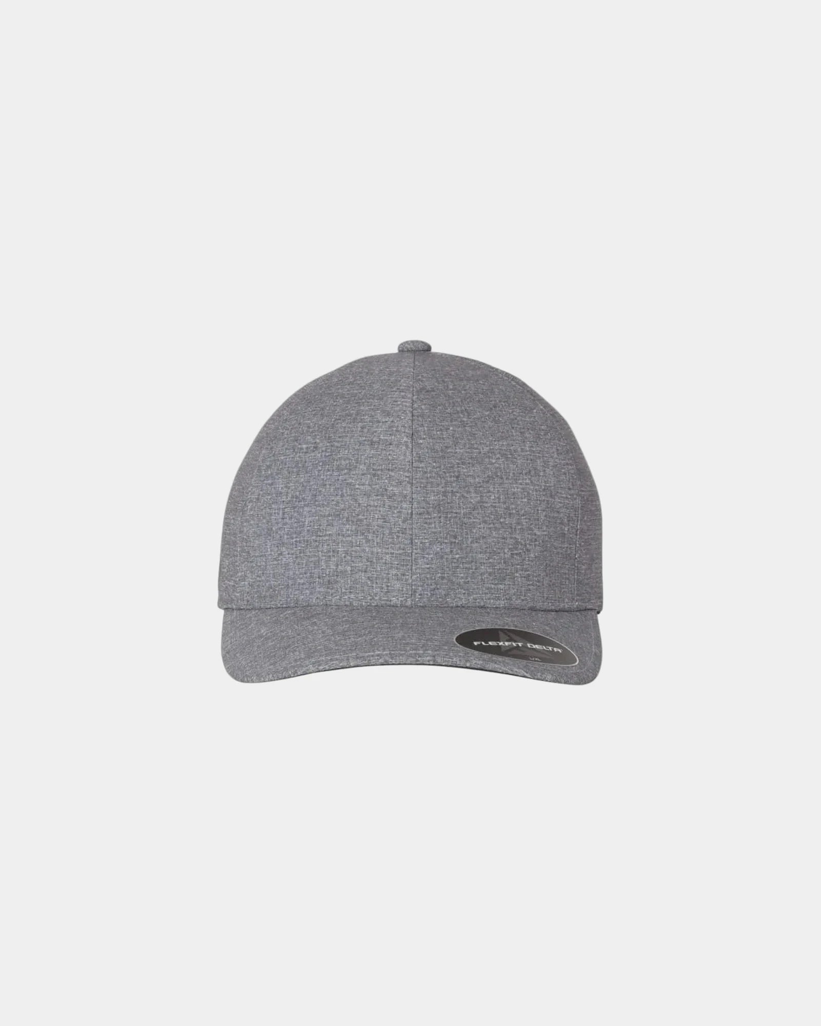 Custom stretch-fitted Flexfit Delta X-Cap baseball cap - Melange Blue