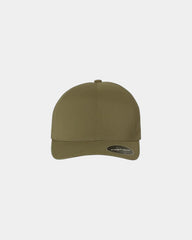 Custom stretch-fitted Flexfit Delta X-Cap baseball cap - Olive