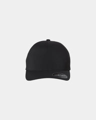 Custom stretch-fitted Flexfit Delta X-Cap baseball cap - Black