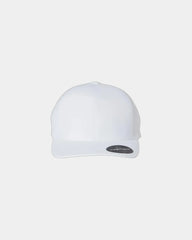 Custom stretch-fitted Flexfit Delta X-Cap baseball cap - White