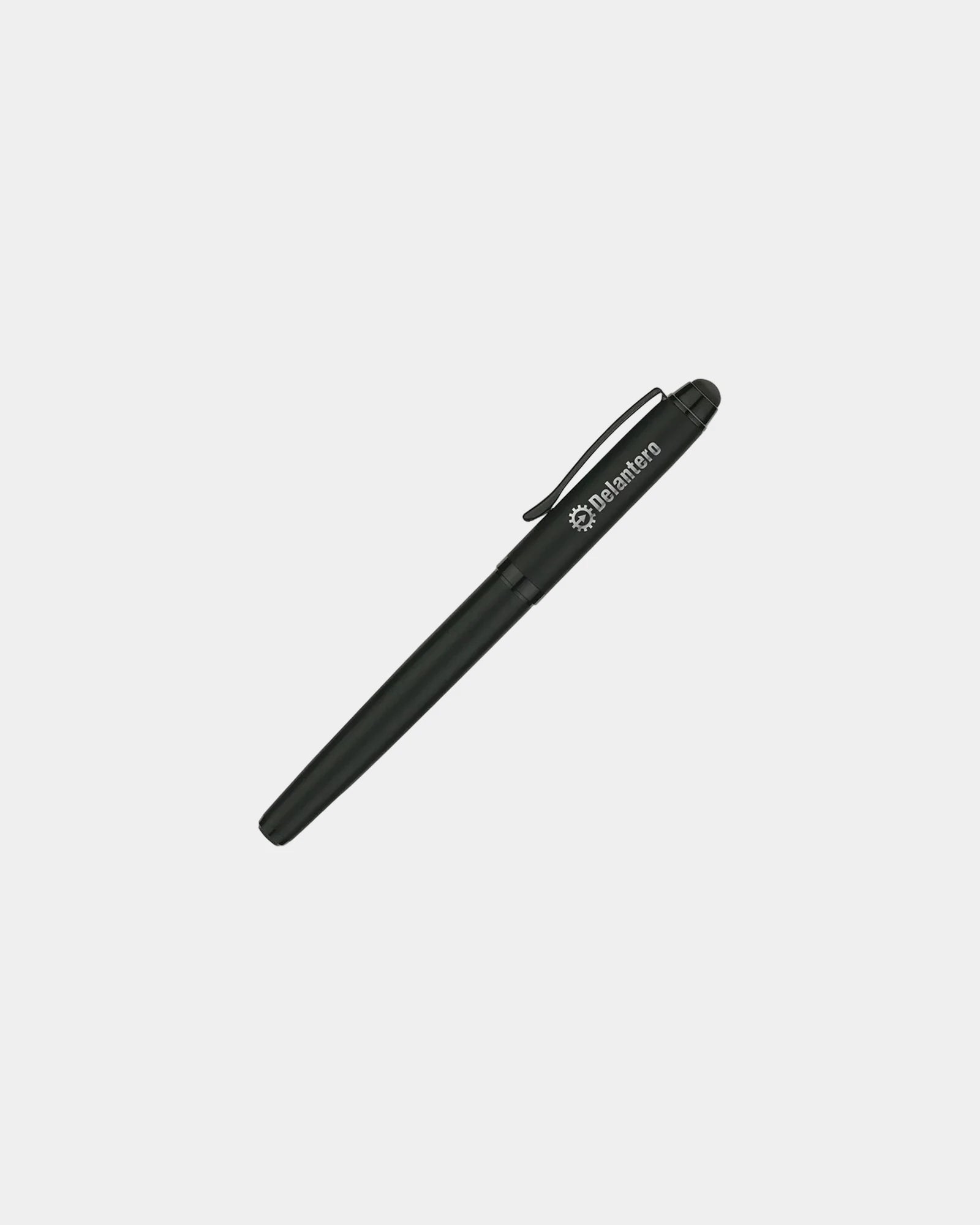 Custom brass rollerball pen with capacitive stylus - 2