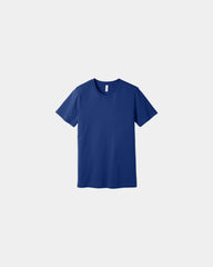 Custom combed cotton unisex jersey short sleeve tee - Team Navy