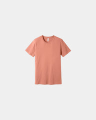 Custom combed cotton unisex jersey short sleeve tee - Sunset