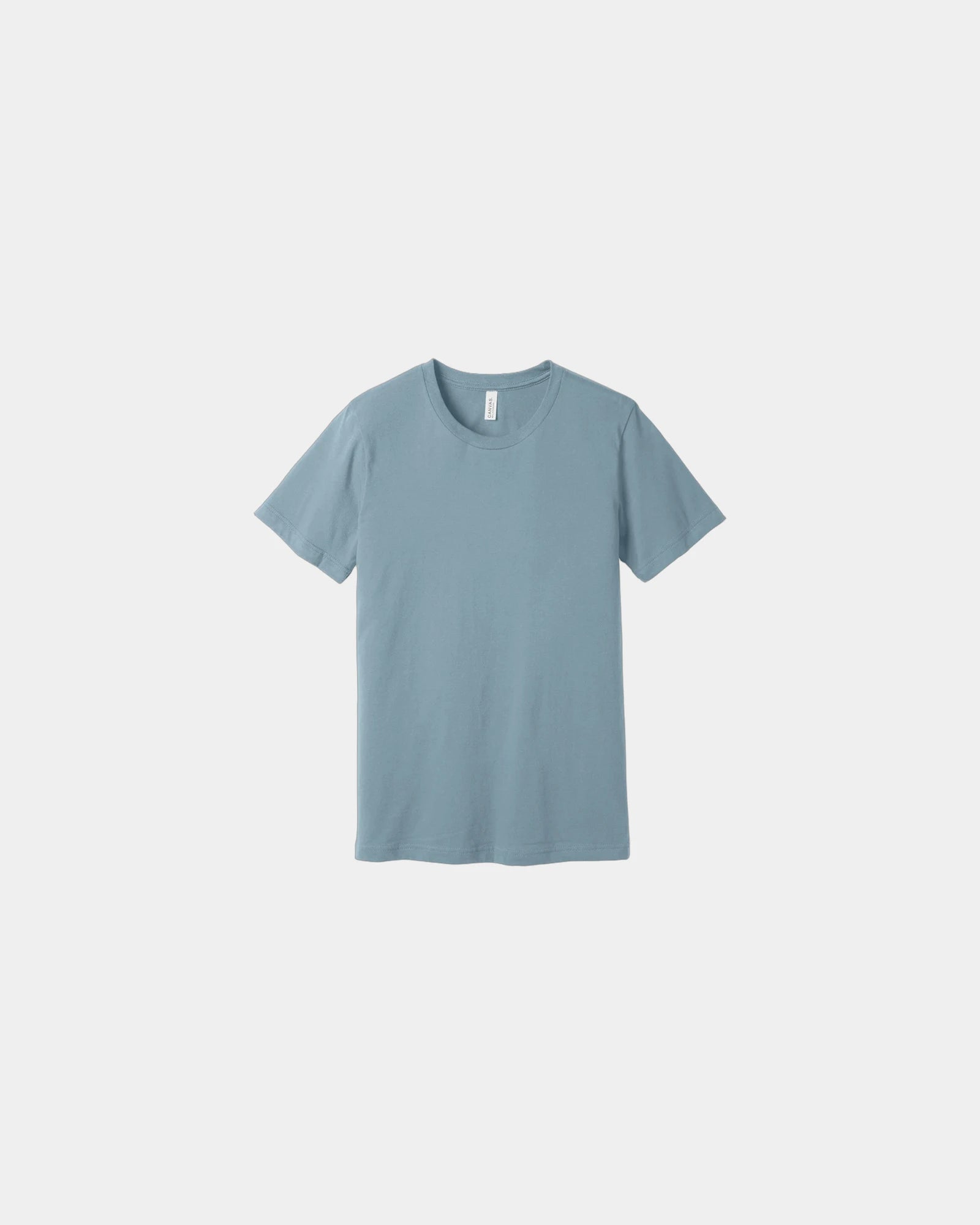Custom combed cotton unisex jersey short sleeve tee - Vintage Denim