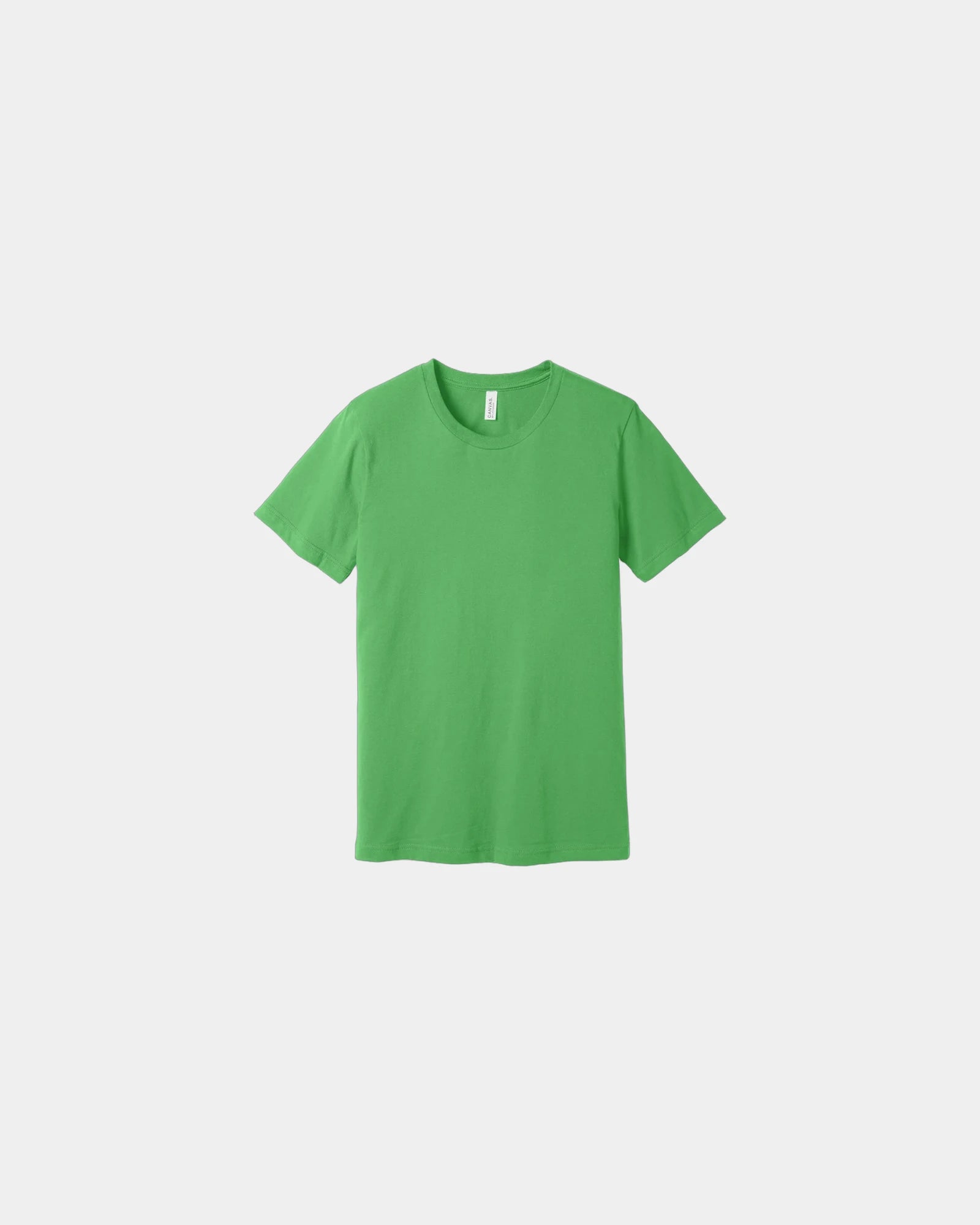 Custom combed cotton unisex jersey short sleeve tee - Synthetic Green