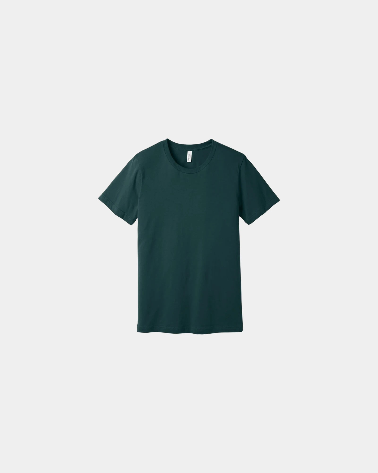 Custom combed cotton unisex jersey short sleeve tee - Atlantic