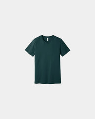 Custom combed cotton unisex jersey short sleeve tee - Atlantic