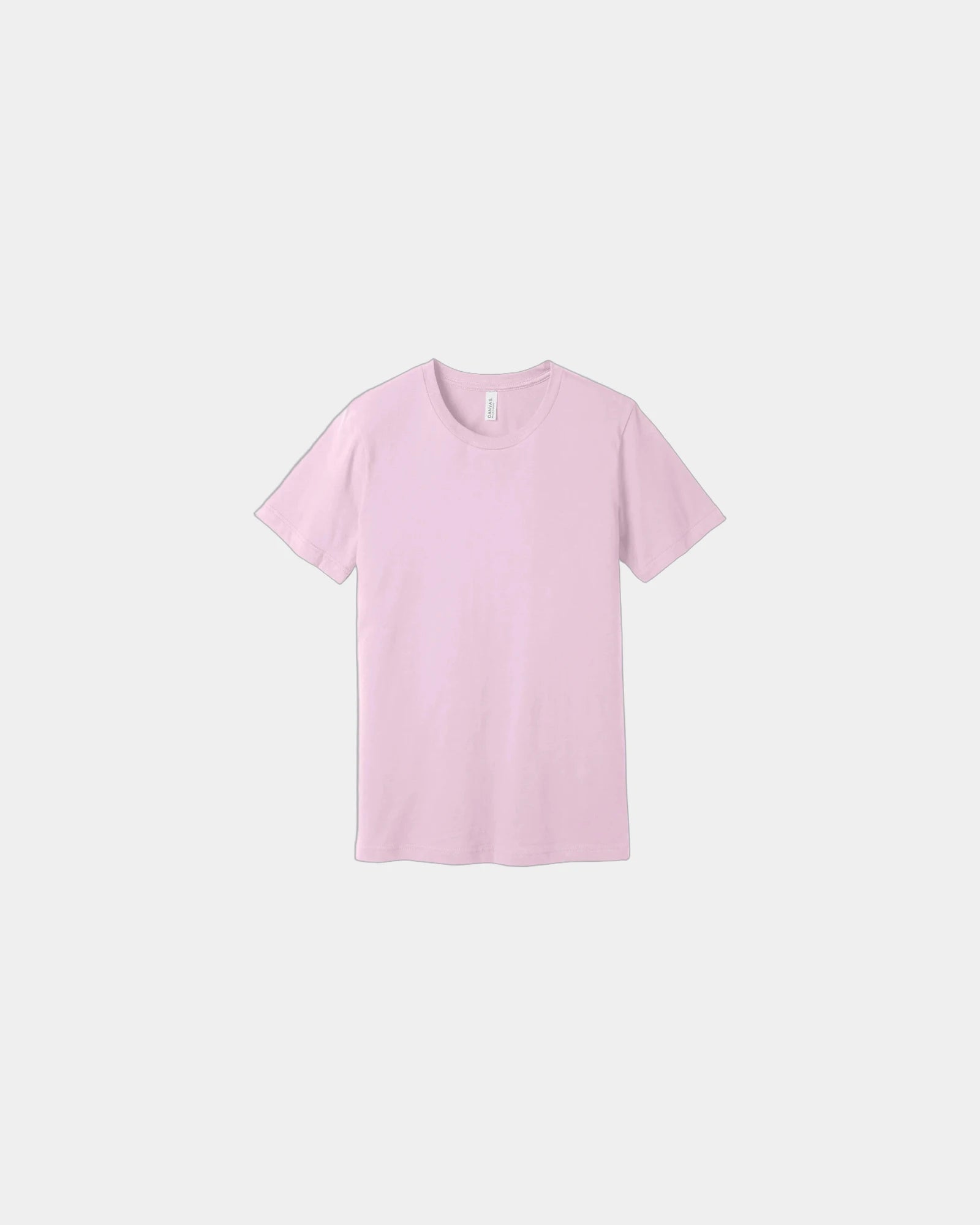 Custom combed cotton unisex jersey short sleeve tee - Lilac