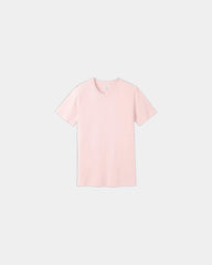 Custom combed cotton unisex jersey short sleeve tee - Soft Pink
