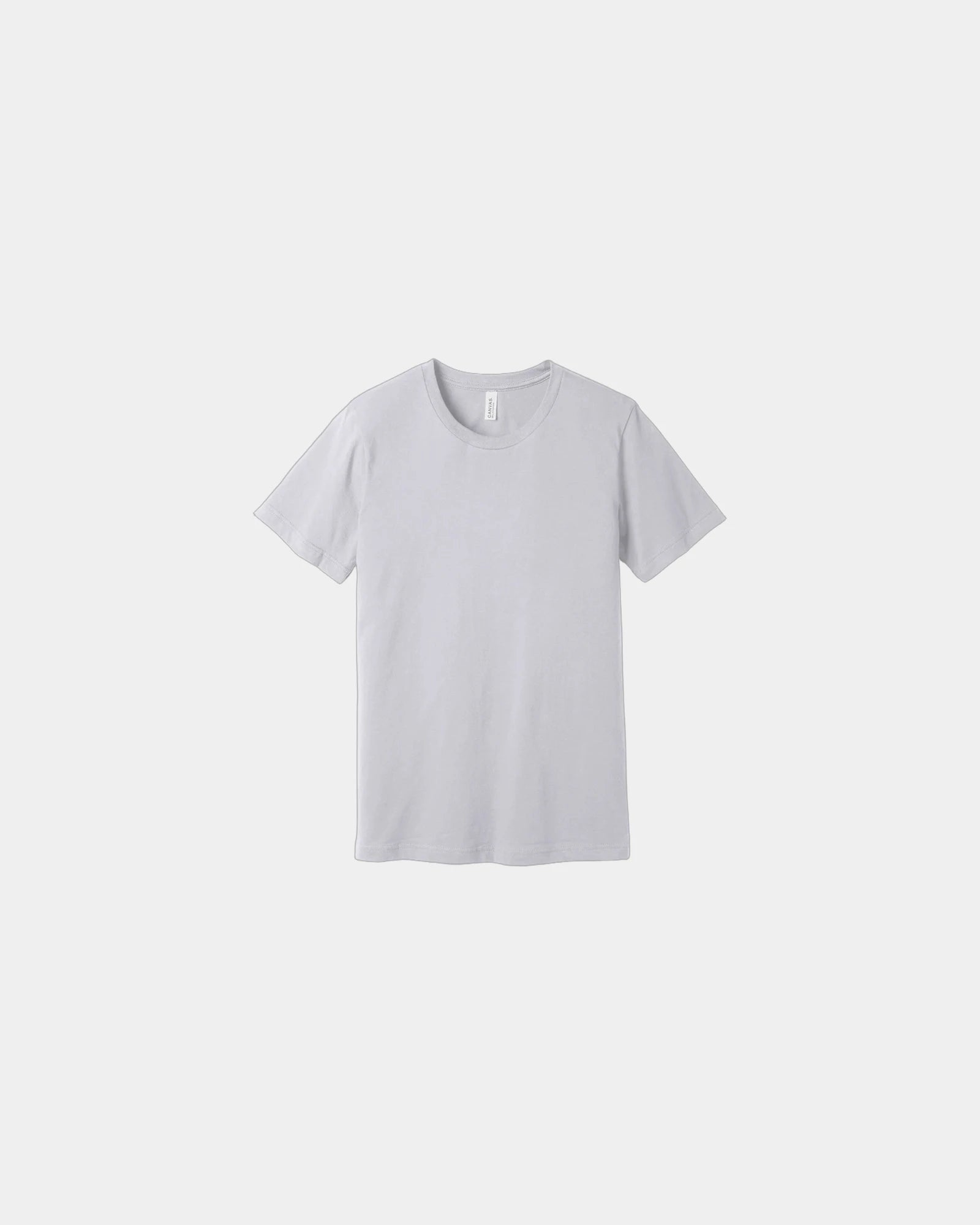 Custom combed cotton unisex jersey short sleeve tee - Lavender Dust