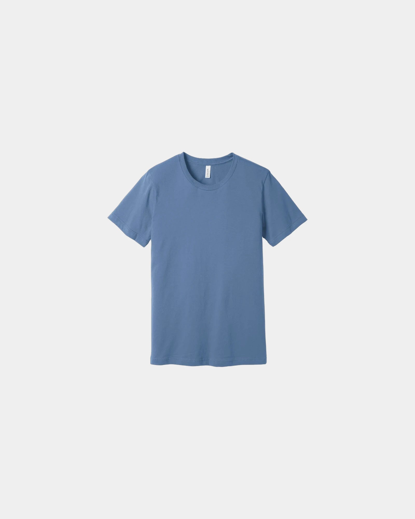 Custom combed cotton unisex jersey short sleeve tee - Lavender Blue