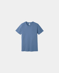 Custom combed cotton unisex jersey short sleeve tee - Lavender Blue