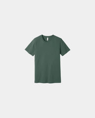 Custom combed cotton unisex jersey short sleeve tee - Pine