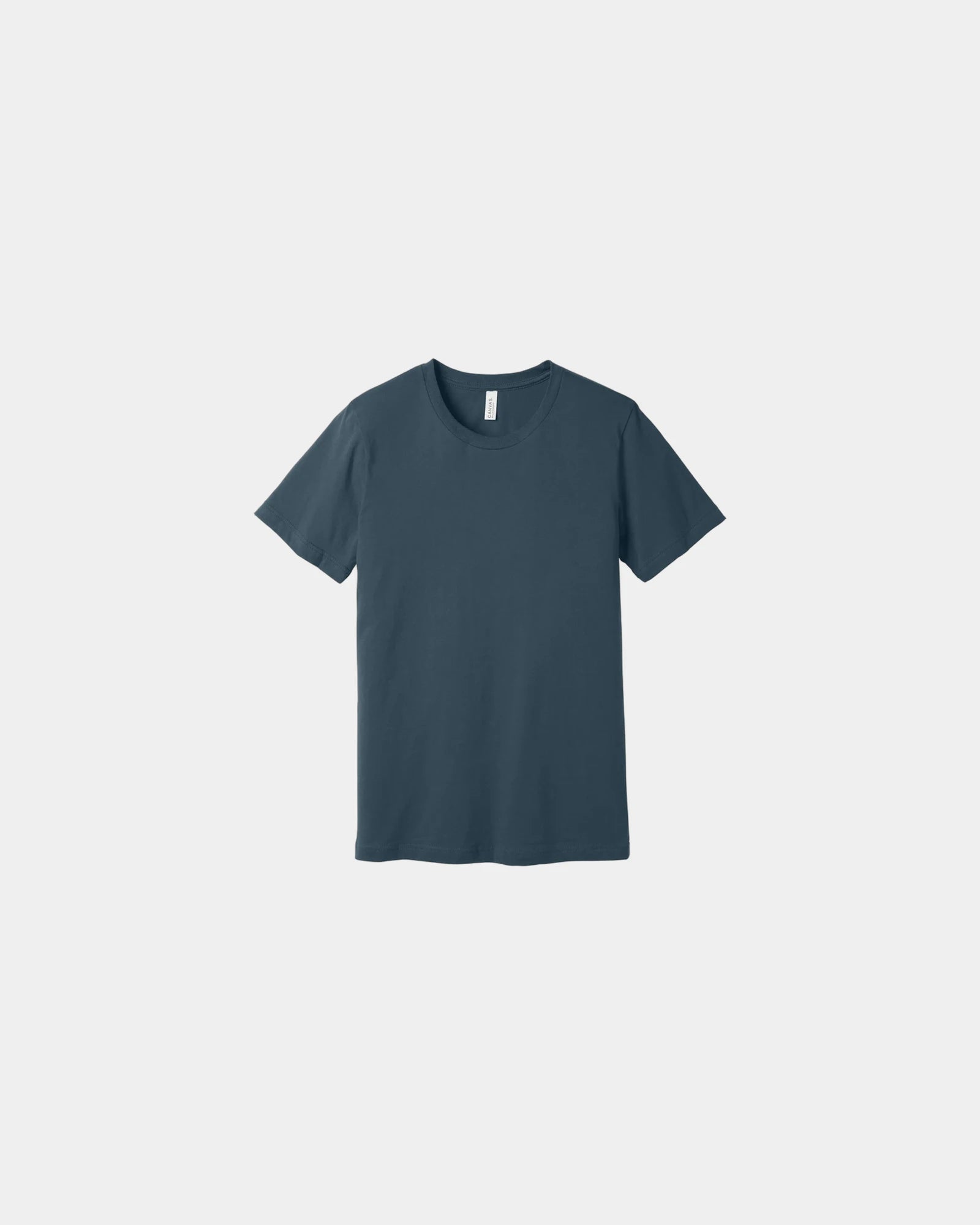 Custom combed cotton unisex jersey short sleeve tee - Vintage Navy