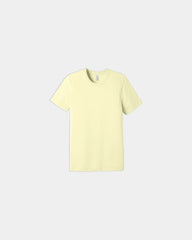 Custom triblend short sleeve tee for teams - Pale Yellow Triblend