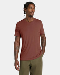 Custom triblend short sleeve tee for teams - Clay Triblend
