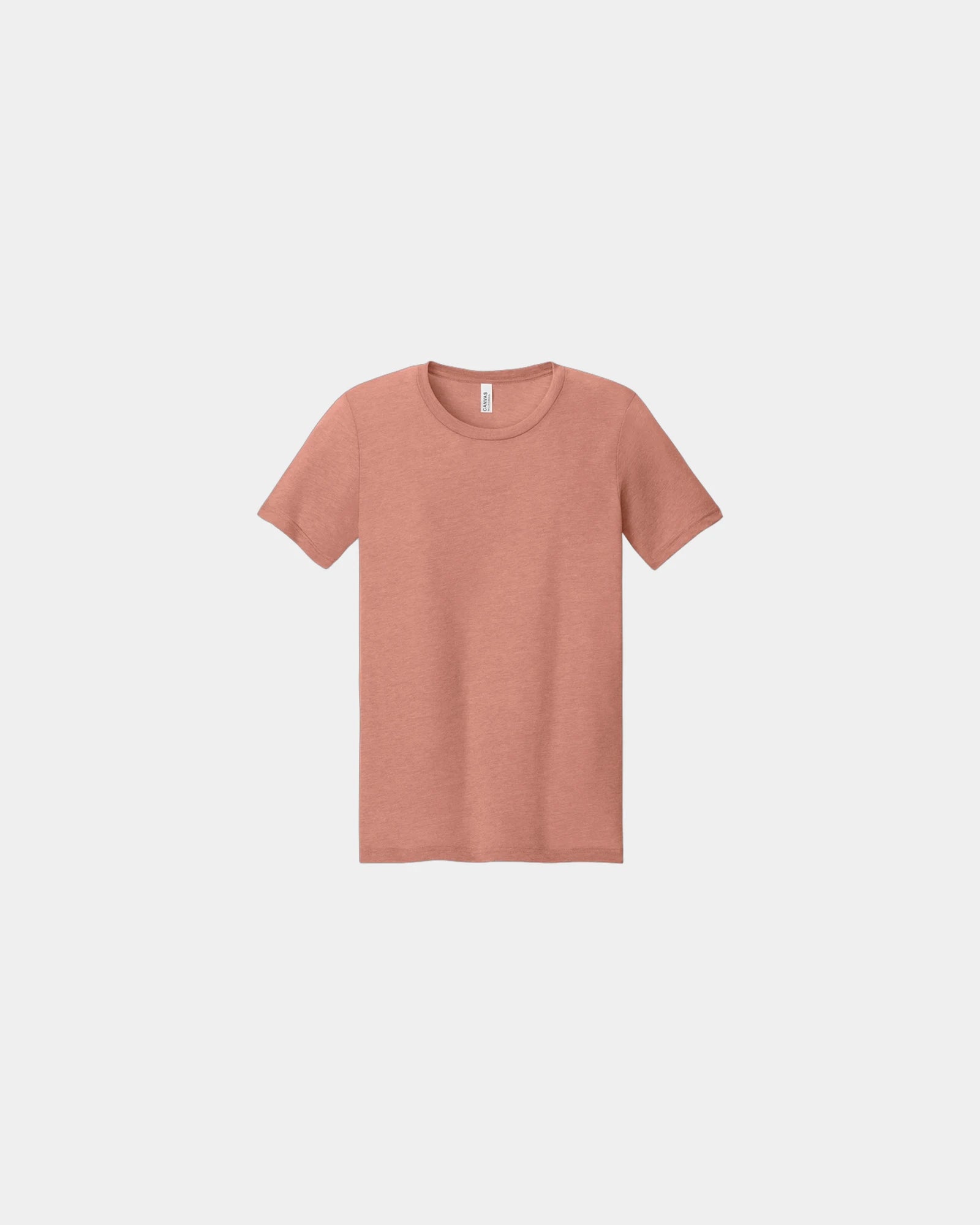 Custom triblend short sleeve tee for teams - Sunset Triblend